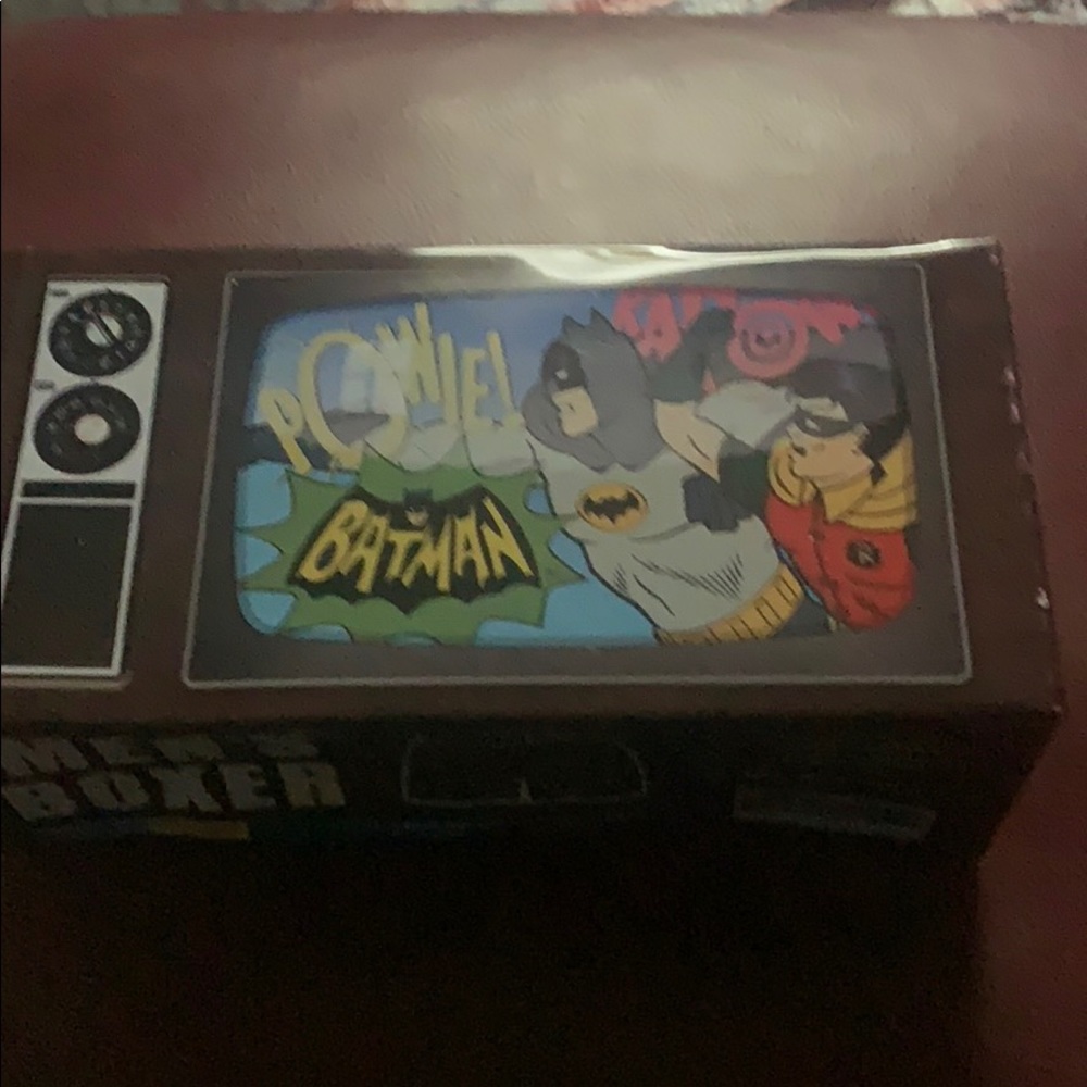 New Men’s Batman Boxers in box S NWB